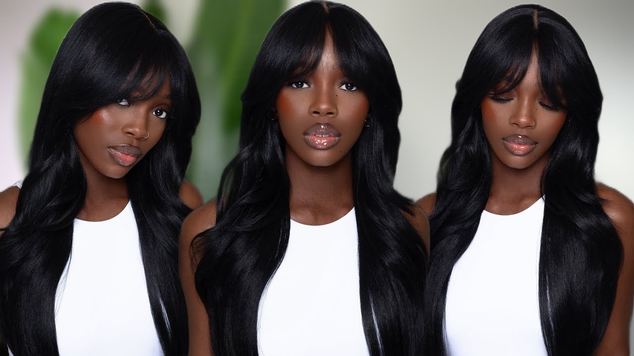 Bangs on Point: Freetress Equal Curtain Bang Wig for Effortless Glam ...