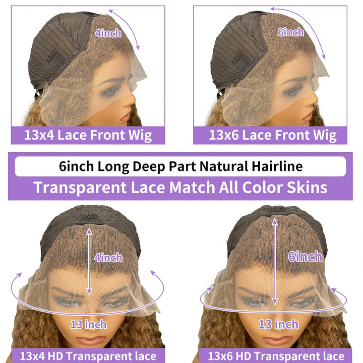 Brennas Hair 13x4 Lace Front Wig Cap And 13x6 Lace Cap