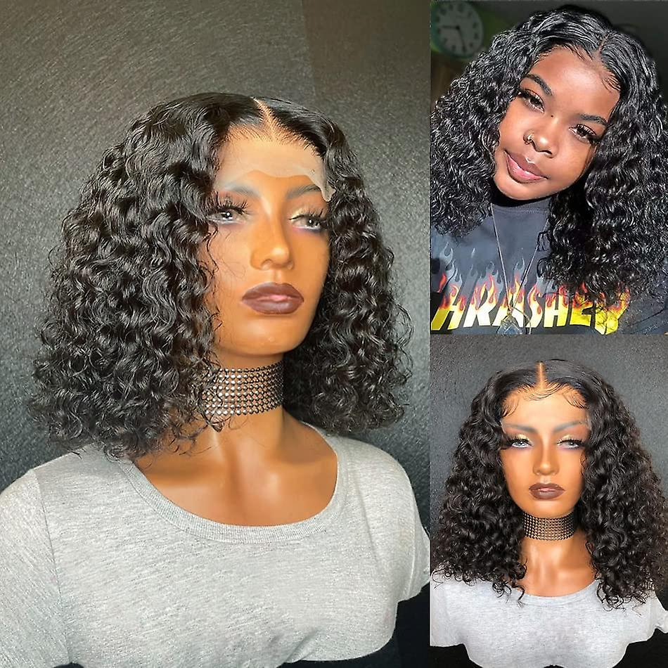 13x6 Transparent Lace Front Human Hair Wig