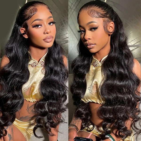 body wave frontal wig hairstyles