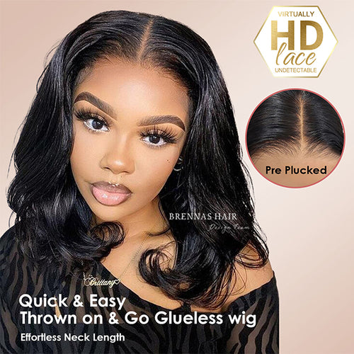 WIGGZZ4U wig new black lace wig ready to install ?MY DATE NIGHT HAIR LOOK ?4N1 Pre-everything Wig Install  main image 3