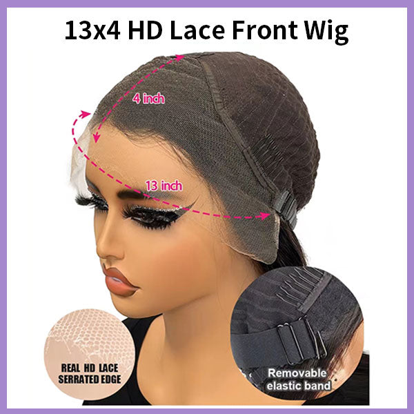 Brennas Hair 13x4 HD Lace Front Wig Cap