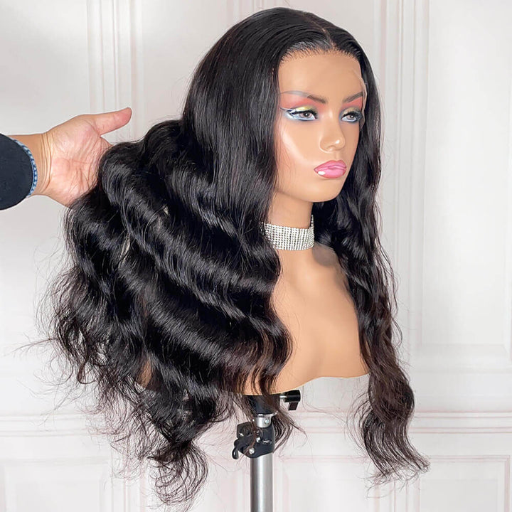 Brennas Hair Body Wave Virgin Hair 360°  Lace Human Hair Wigs Brazilian 180% Density