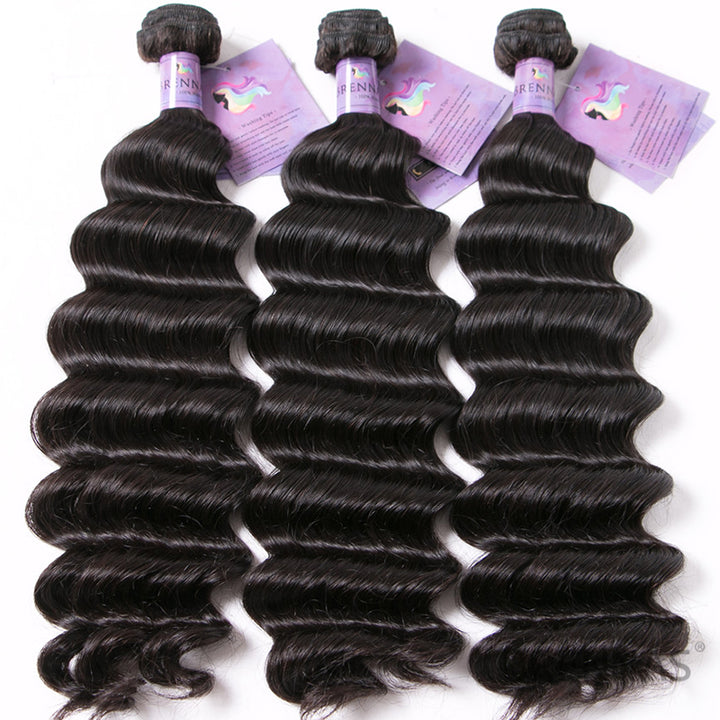 Loose Deep Wave 3 Bundles Hair Deals | Brennas Hair