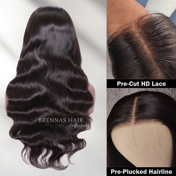 Pre-Cut Hd Lace Wig