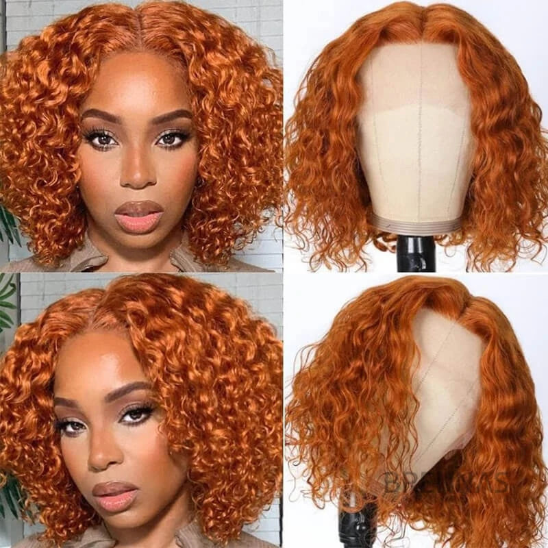 ginger wig human hair