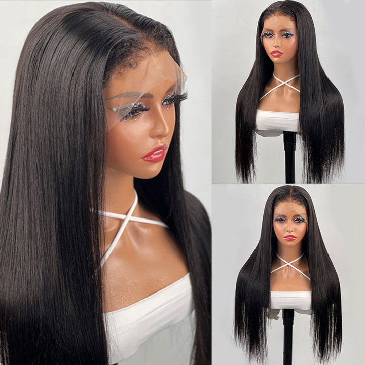 4c Edges HD Lace Straight Wig - Wesface Hair